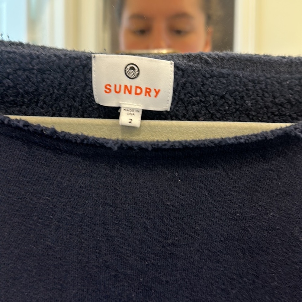 Sundry Colorblock Sweatshirt - Gem